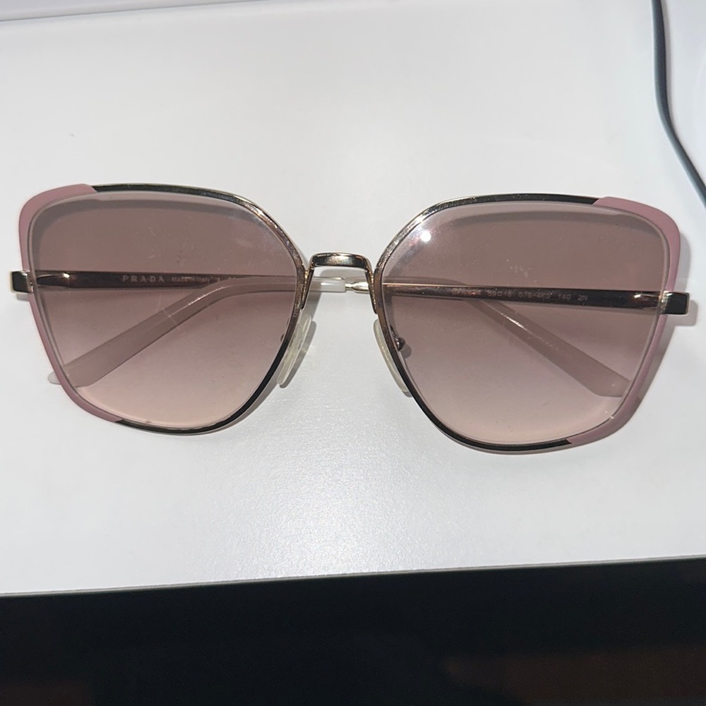 Prada SPR60x Sunglasses Rose/Gold